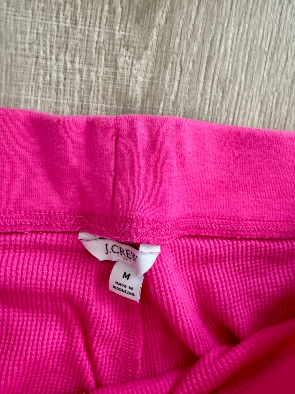 J.Crew Factory Waffle Knit Joggers Lounge Pants - Picture 5 of 6